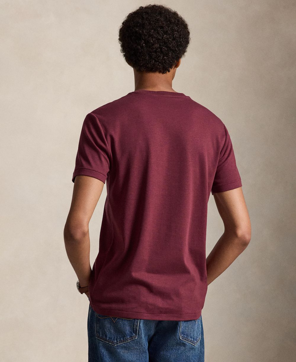 Men's Custom Slim-Fit Soft Cotton T-Shirt