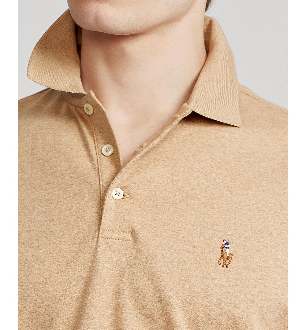 Men’s Slim-Fit Soft Cotton Polo Shirt