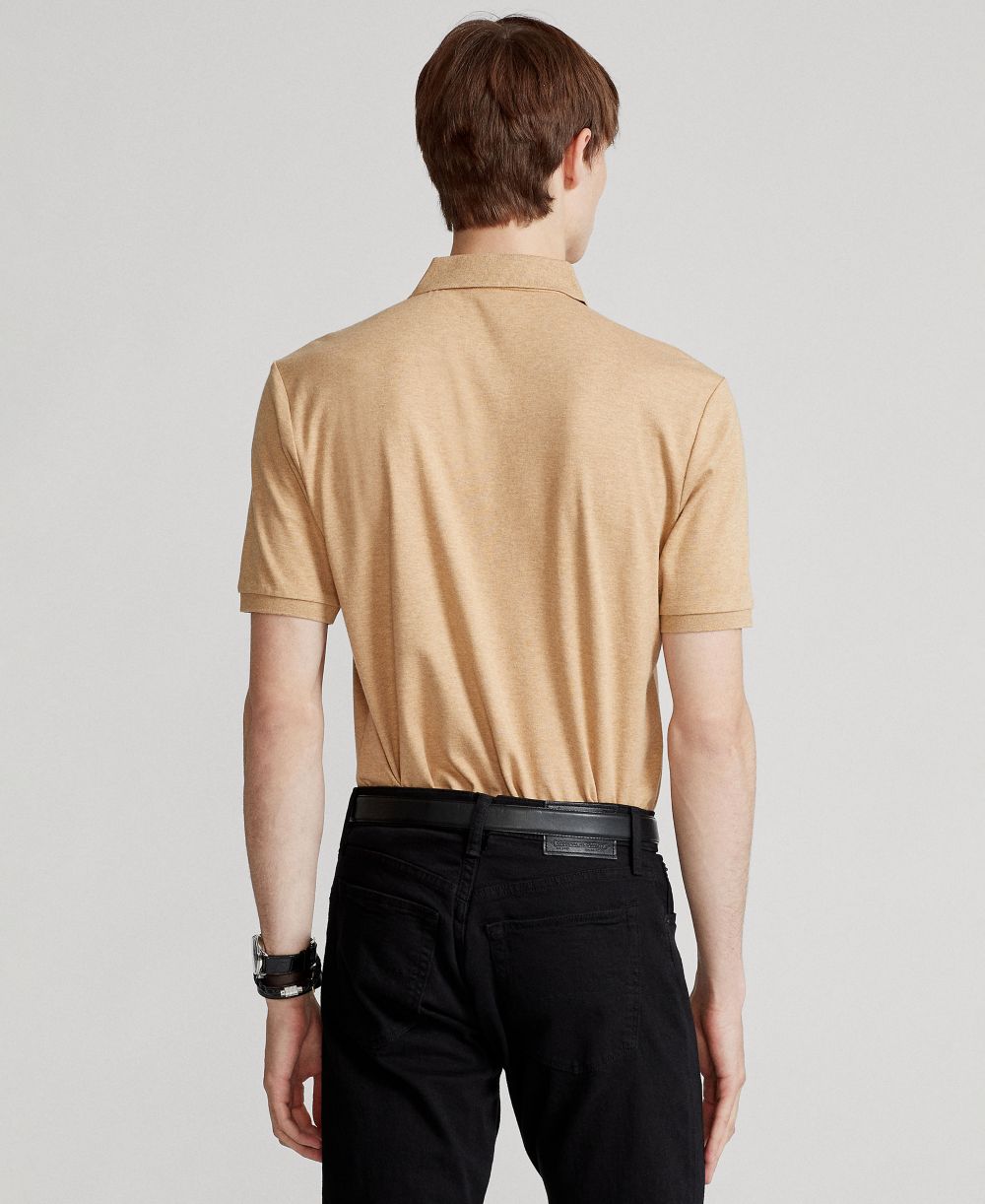 Men’s Slim-Fit Soft Cotton Polo Shirt