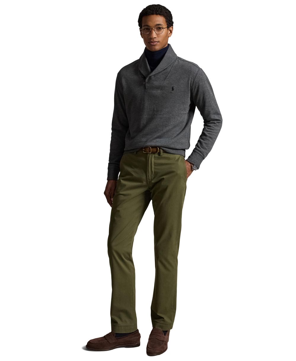 Men's Straight-Fit Stretch Chino Pants