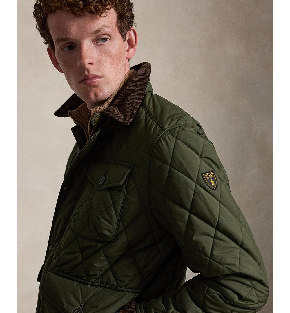 Men's Beaton Quilted Water-Repellent Full-Zip Jacket