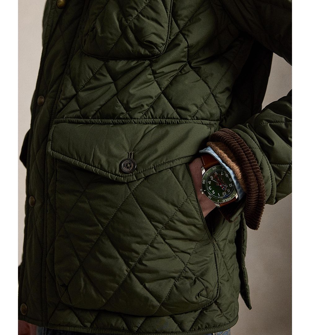 Men's Beaton Quilted Water-Repellent Full-Zip Jacket