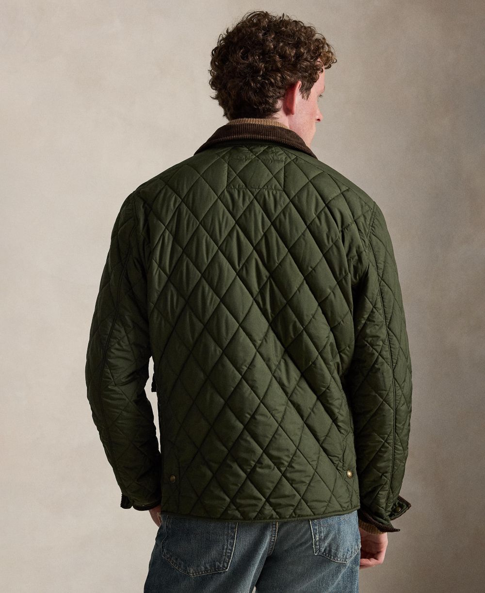 Men's Beaton Quilted Water-Repellent Full-Zip Jacket