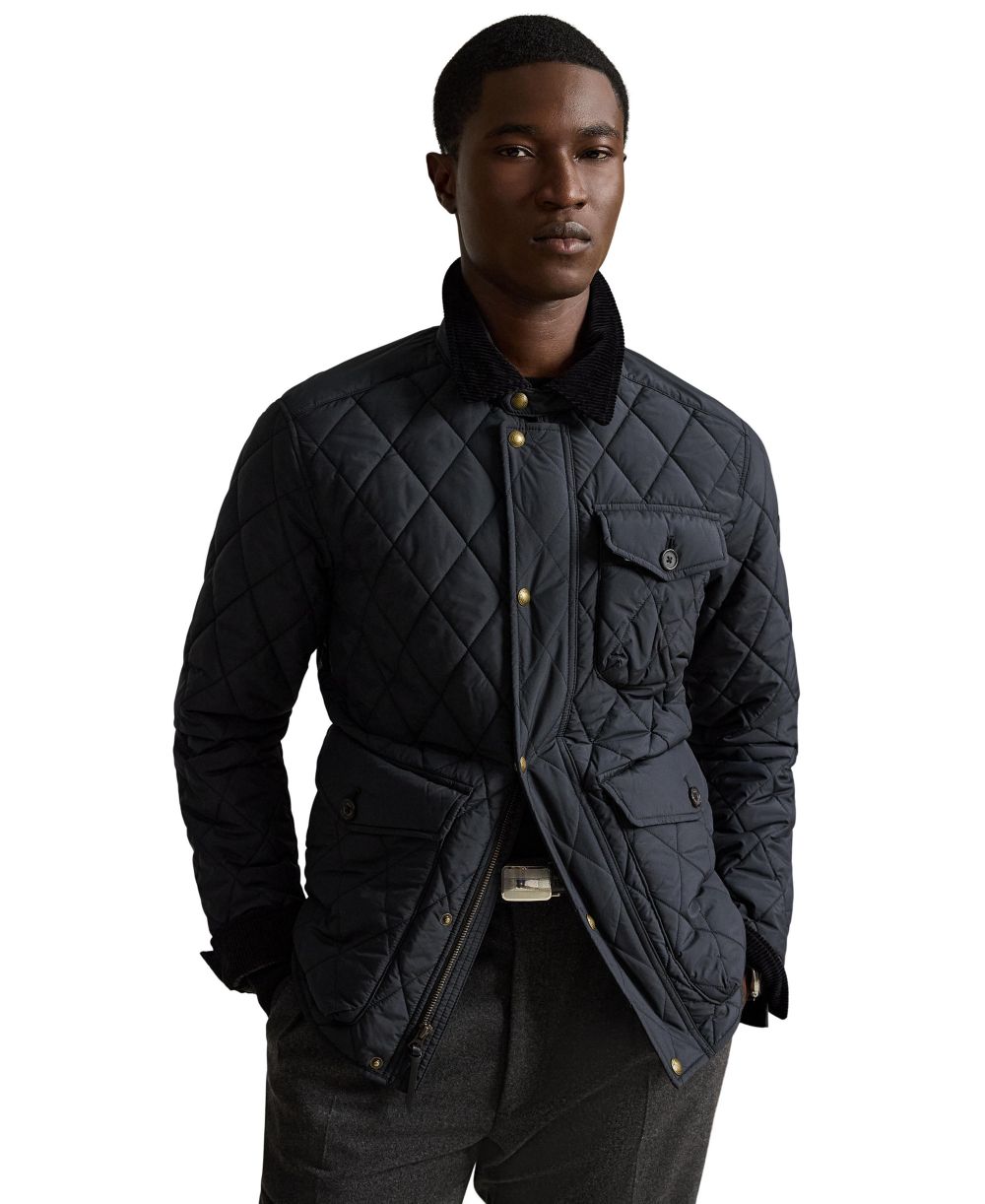 Men's Beaton Quilted Water-Repellent Full-Zip Jacket