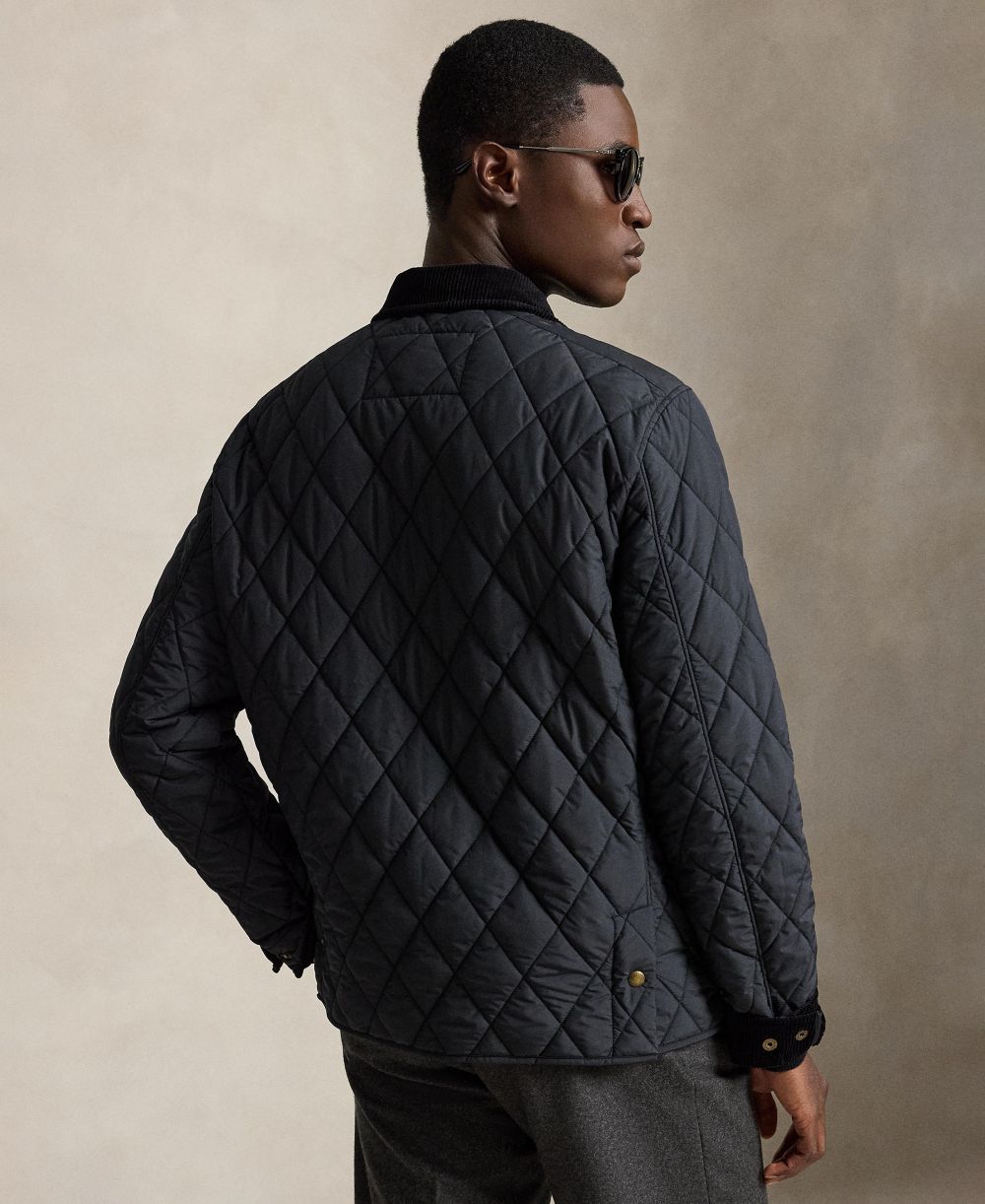 Men's Beaton Quilted Water-Repellent Full-Zip Jacket