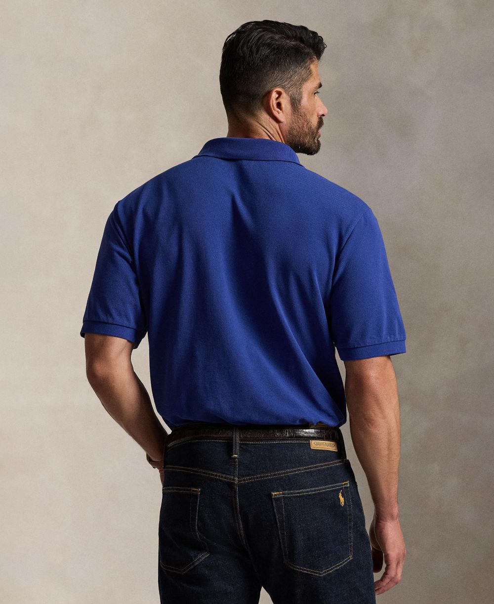 Men's Big & Tall Cotton Short-Sleeve Polo Shirt