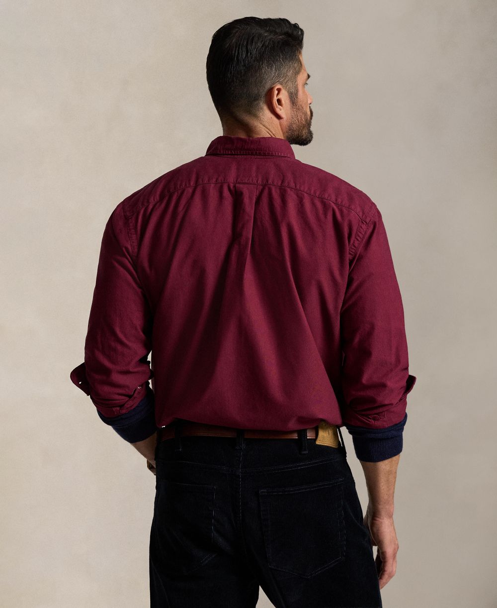 Men's Big & Tall Garment-Dyed Oxford Shirt