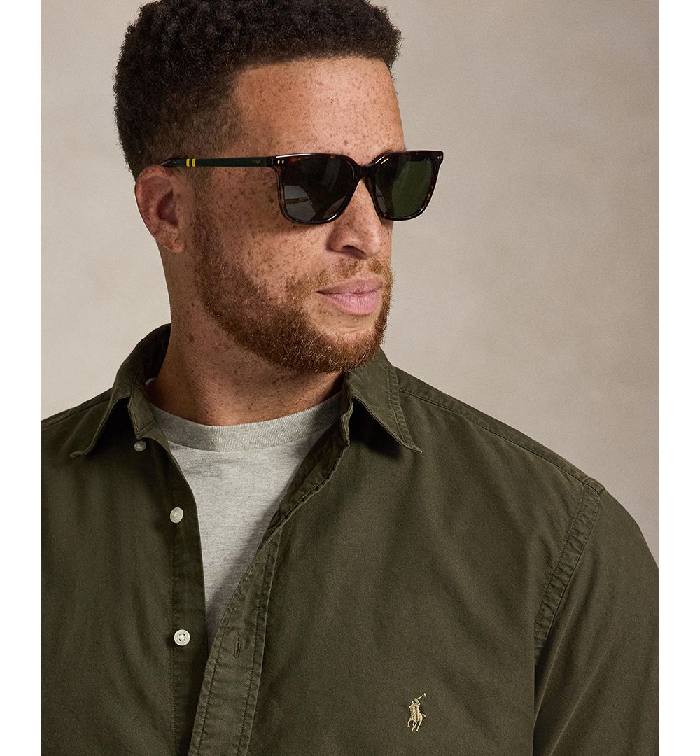 Men's Big & Tall Garment-Dyed Oxford Shirt