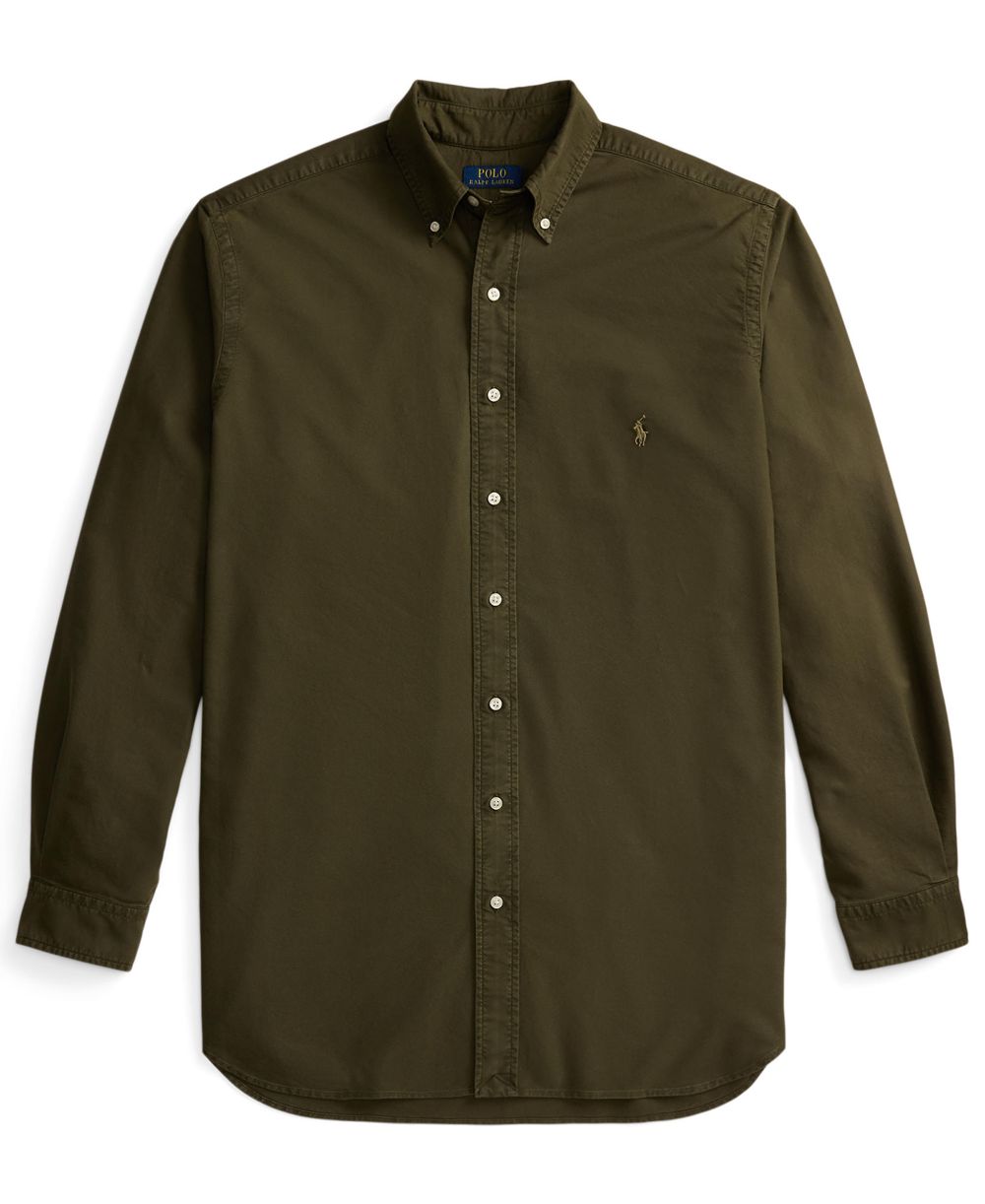 Men's Big & Tall Garment-Dyed Oxford Shirt