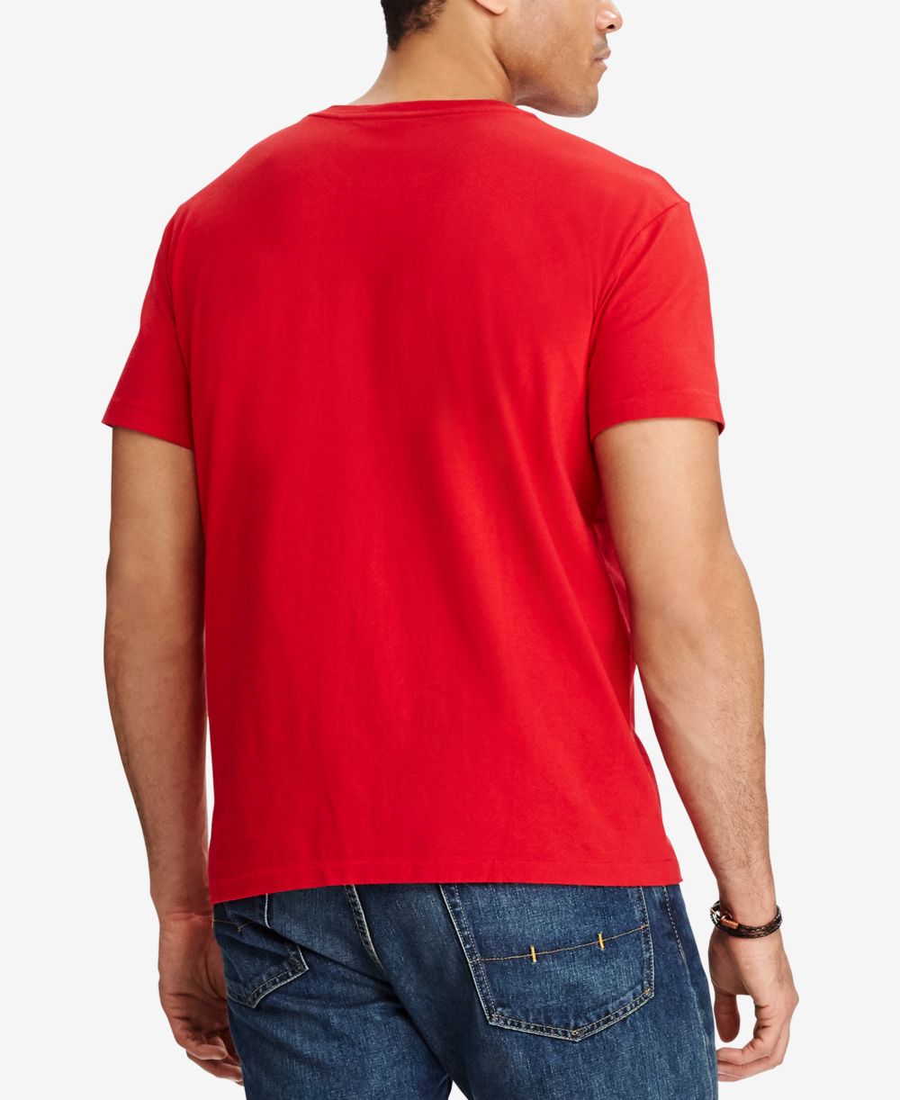 Men's Big & Tall V-Neck T-Shirt