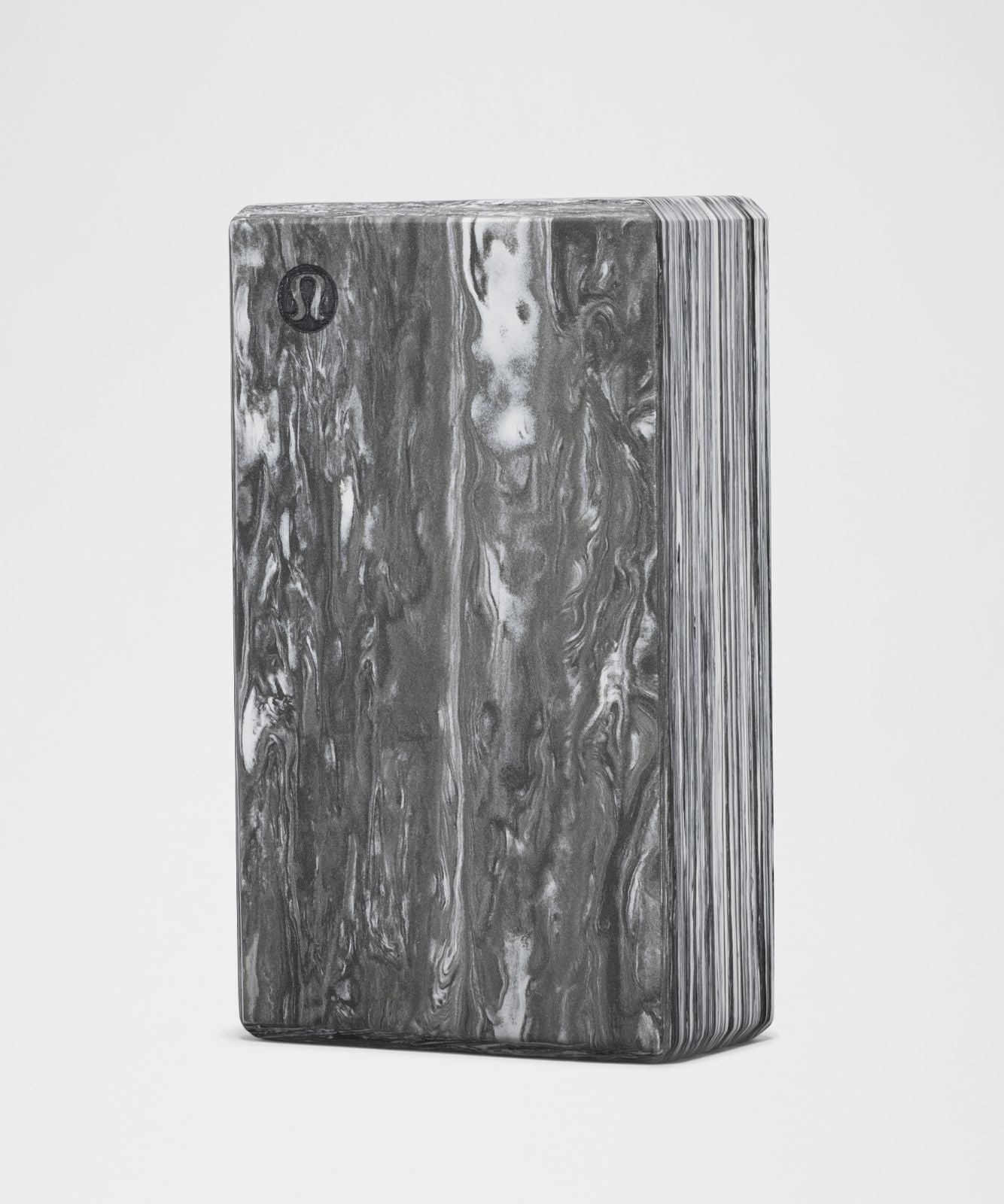 Lift and Lengthen Yoga Block Black/White