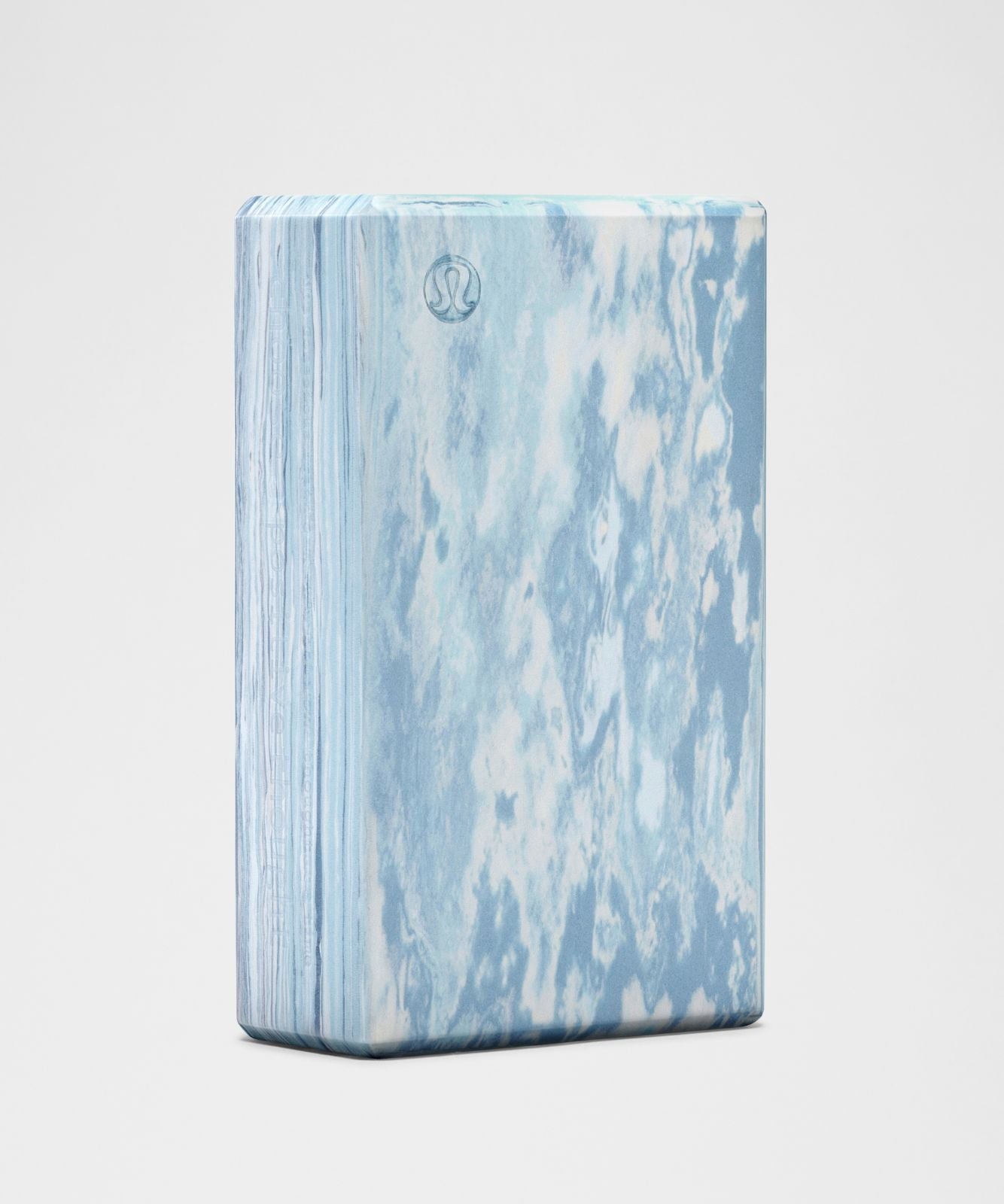 Lift and Lengthen Yoga Block Light Ivory/Starch Blue/Steel Blue/Seafoam