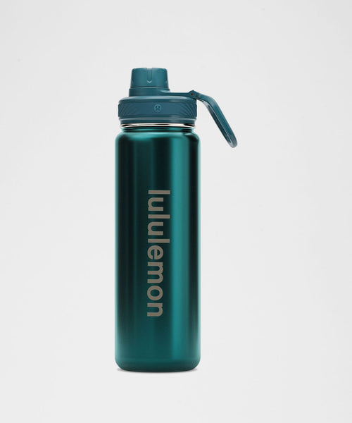 Back to Life Sport Bottle 24oz *Shine Indochine Blue