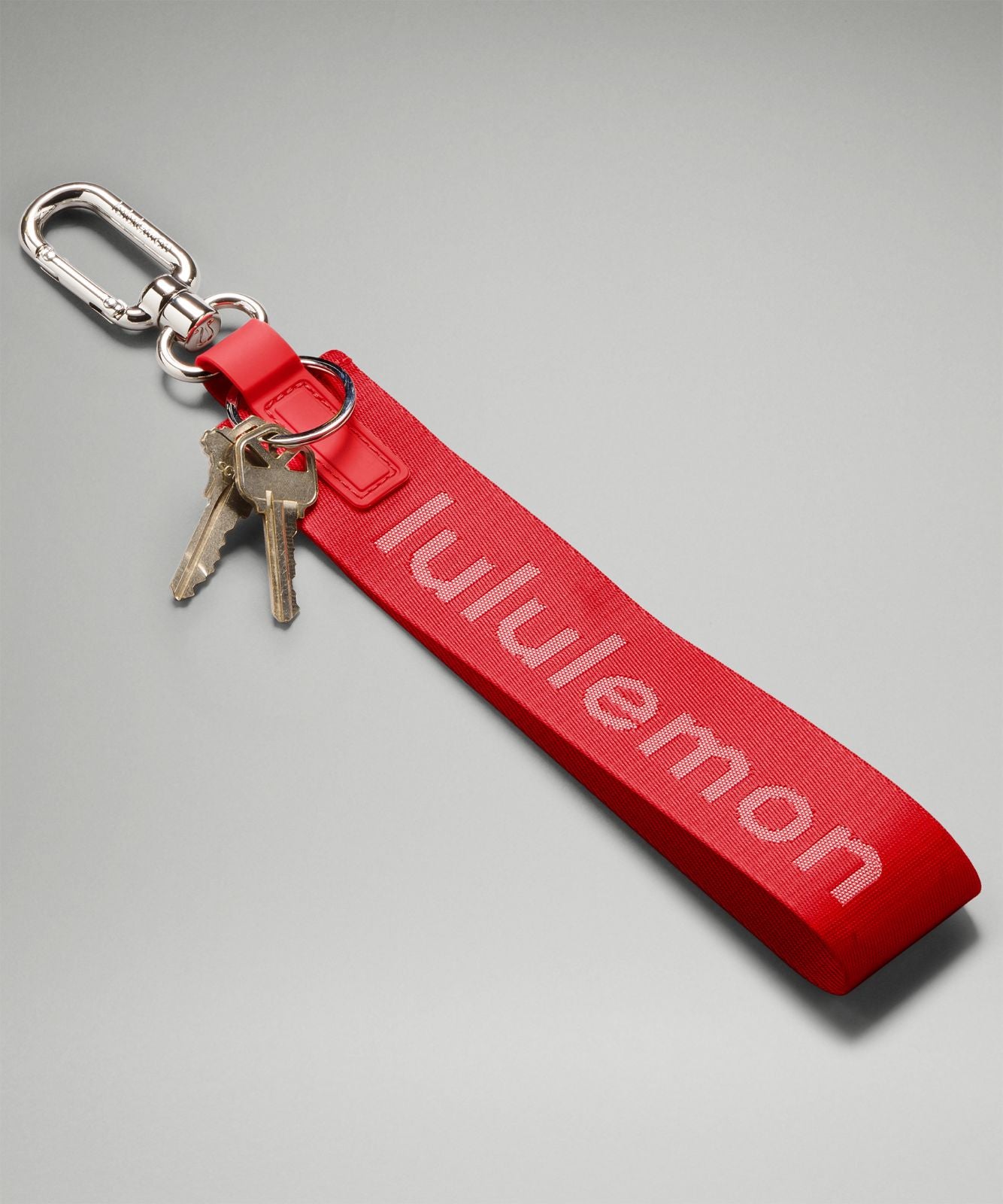Never Lost Keychain Lululemon Red/White