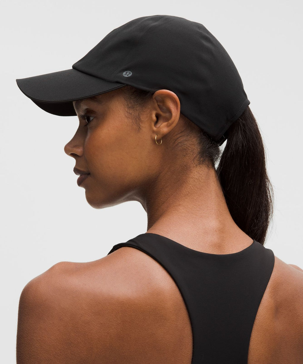 Fast and Free Running Hat Black