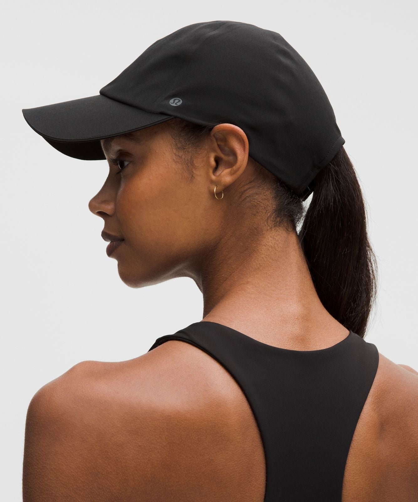 Fast and Free Running Hat Black