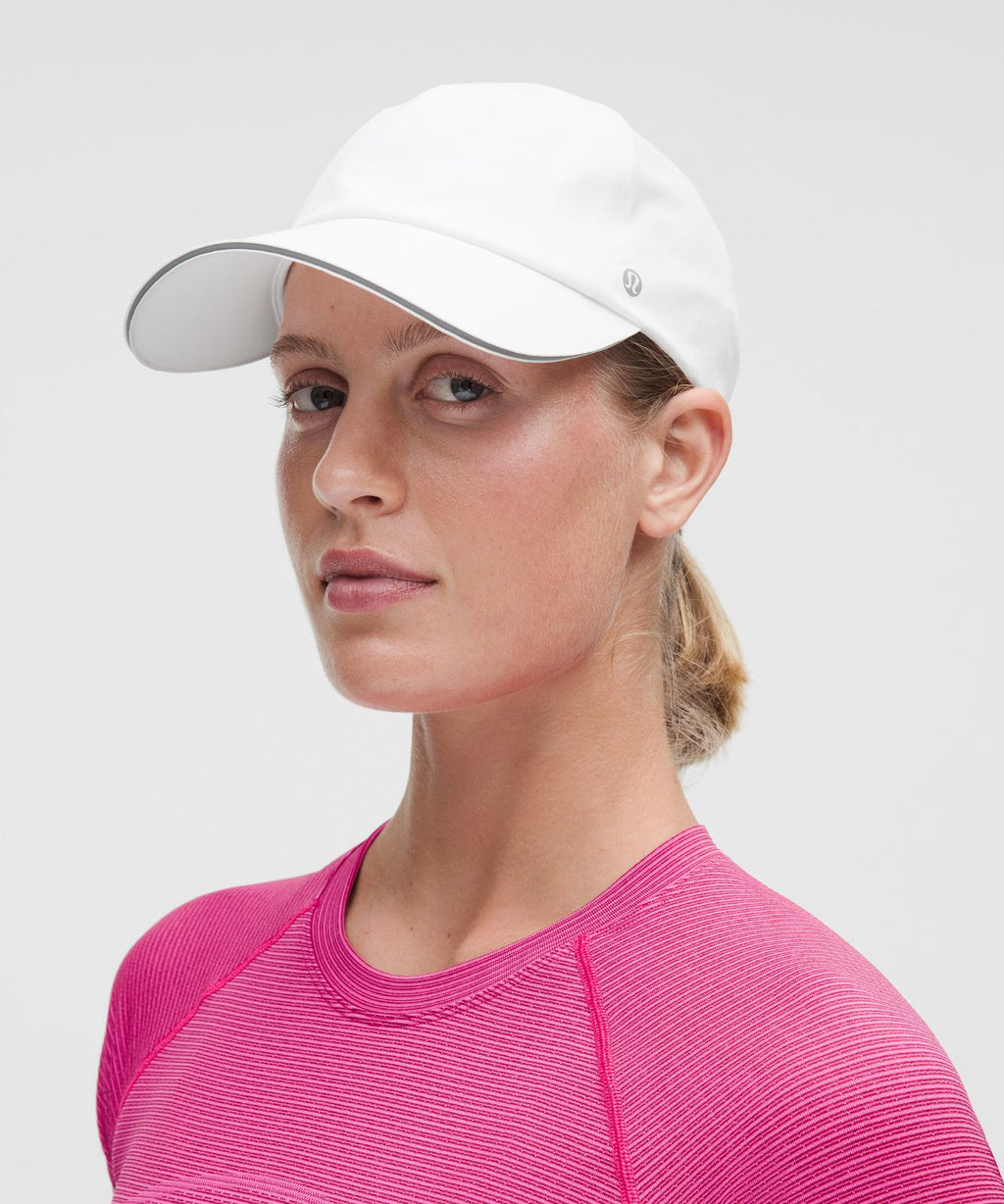 Fast and Free Running Hat White