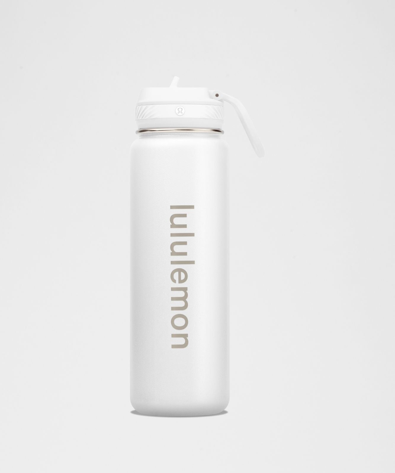 Back to Life Sport Bottle 24oz *Straw Lid White