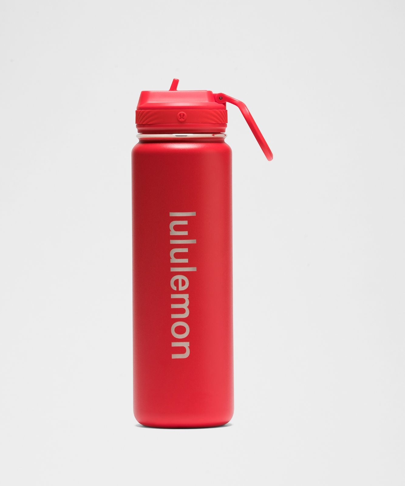 Back to Life Sport Bottle 24oz *Straw Lid Lululemon Red