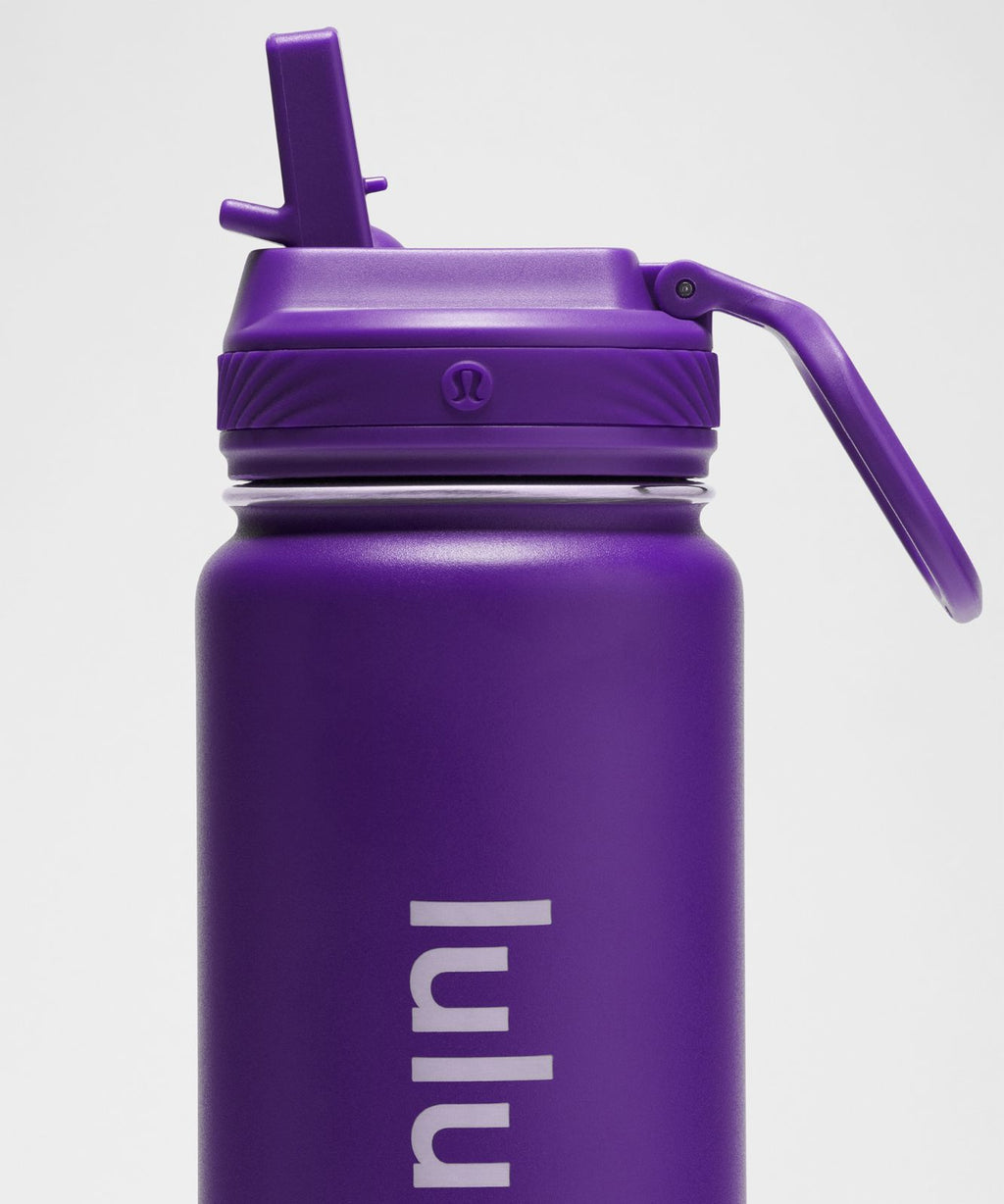 Back to Life Sport Bottle 24oz *Straw Lid College Purple