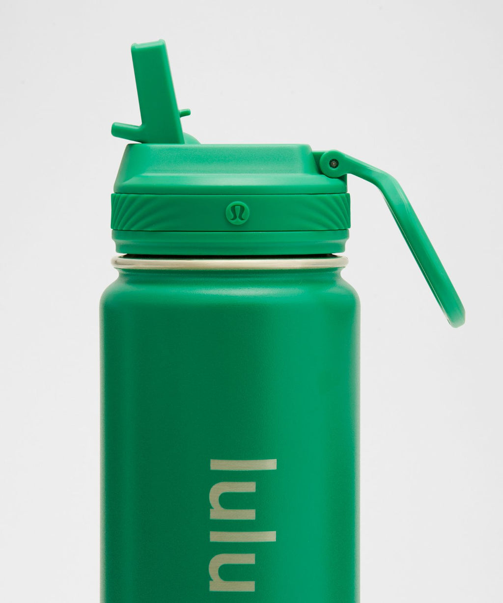 Back to Life Sport Bottle 24oz *Straw Lid Raceway Green