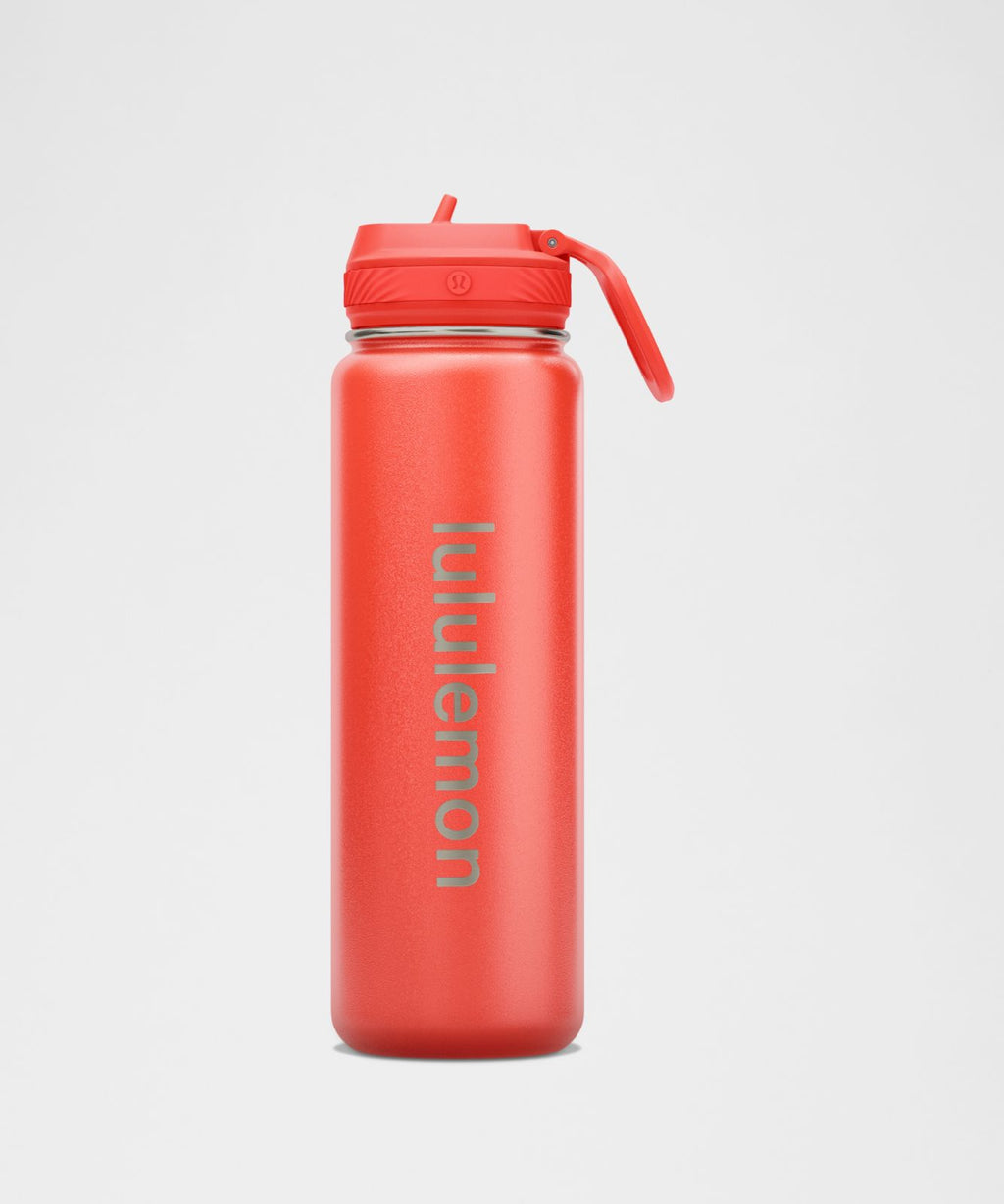 Back to Life Sport Bottle 24oz *Straw Lid Cherry Ember
