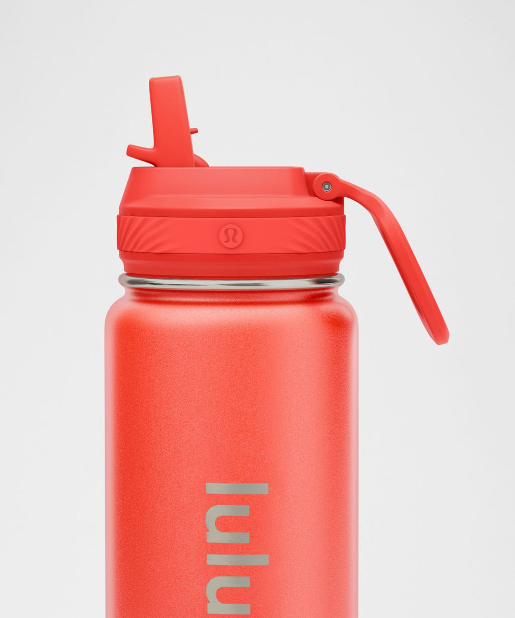 Back to Life Sport Bottle 24oz *Straw Lid Cherry Ember
