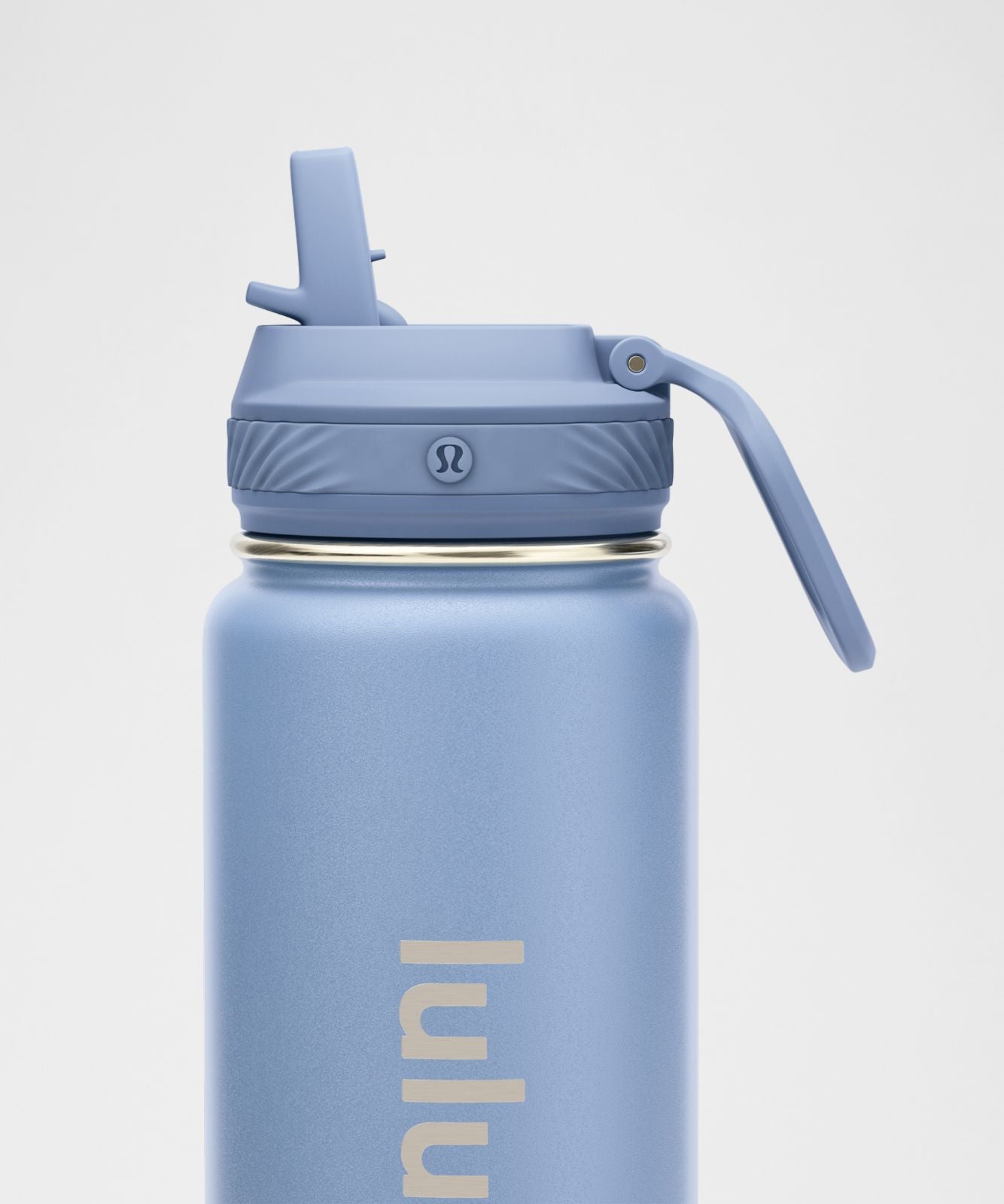 Back to Life Sport Bottle 24oz *Straw Lid Steel Blue