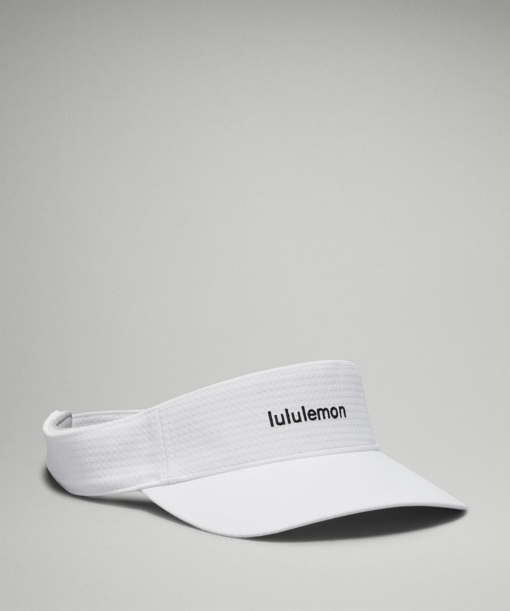 Removable Sweatband All-Sport Visor *Wordmark White/Black