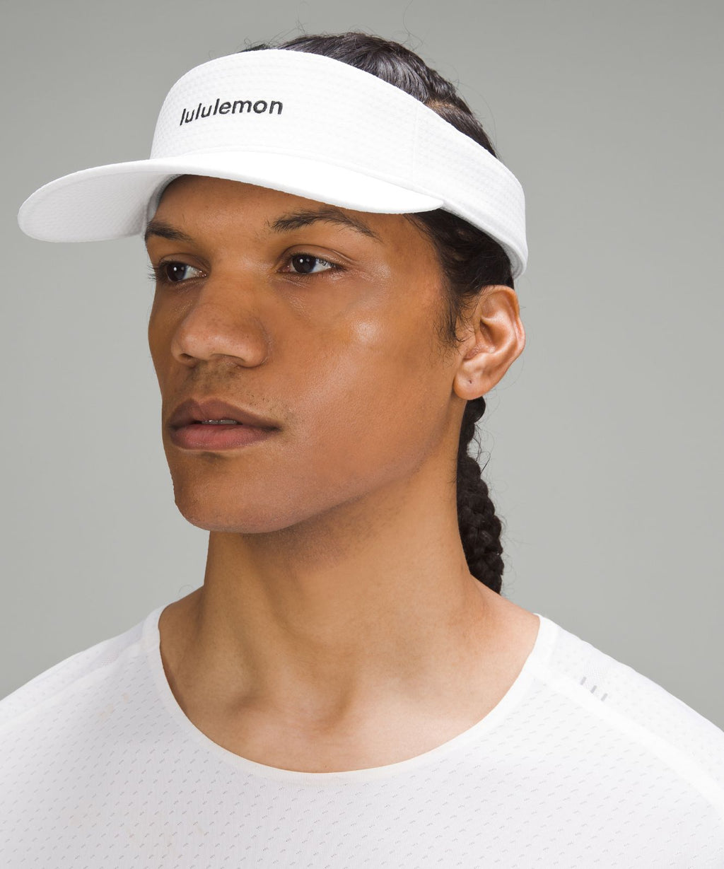 Removable Sweatband All-Sport Visor *Wordmark White/Black
