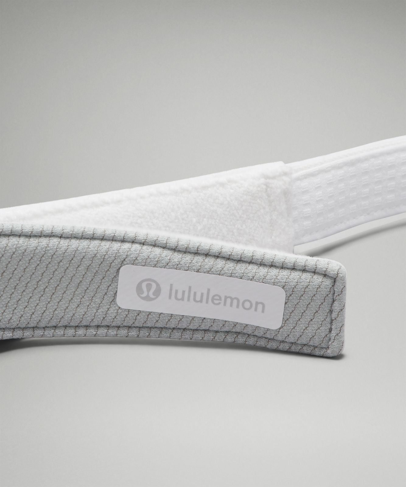 Removable Sweatband All-Sport Visor *Wordmark White/Black