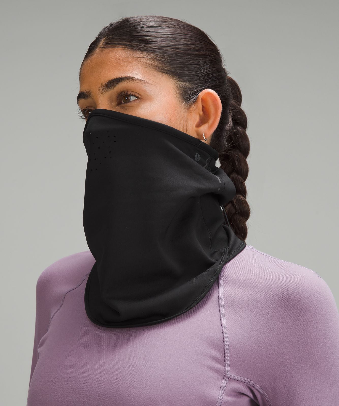 Fast and Free Fleece Running Neck Warmer Black