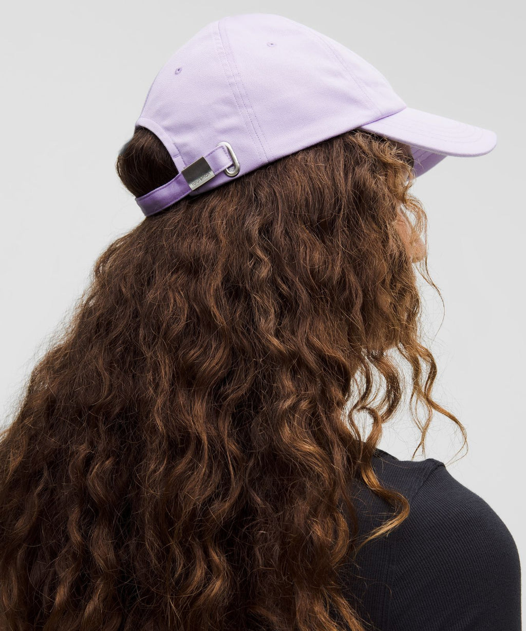Classic Ball Cap *Wordmark Lavender Frost/White