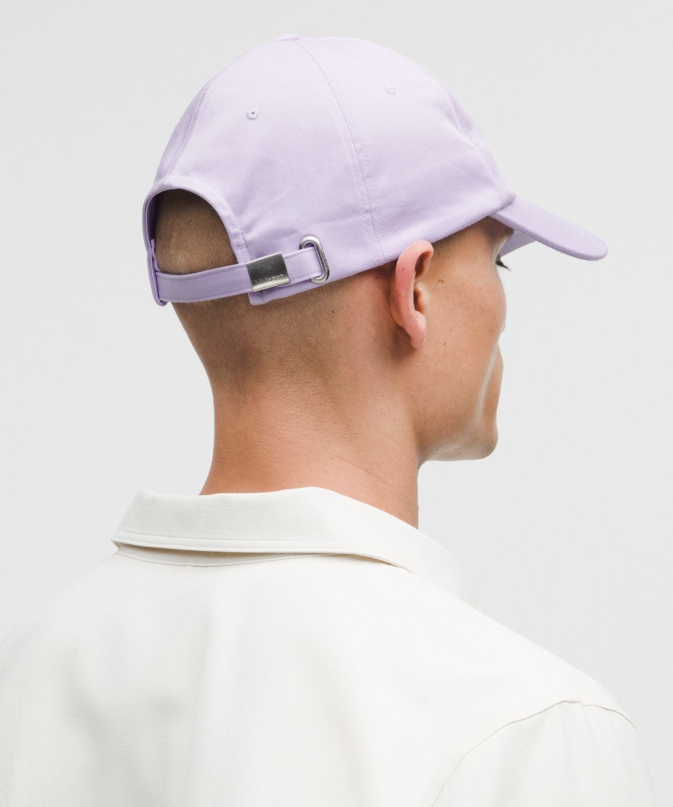 Classic Ball Cap *Wordmark Lavender Frost/White