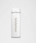 Back to Life Sport Bottle 18oz *Straw Lid White