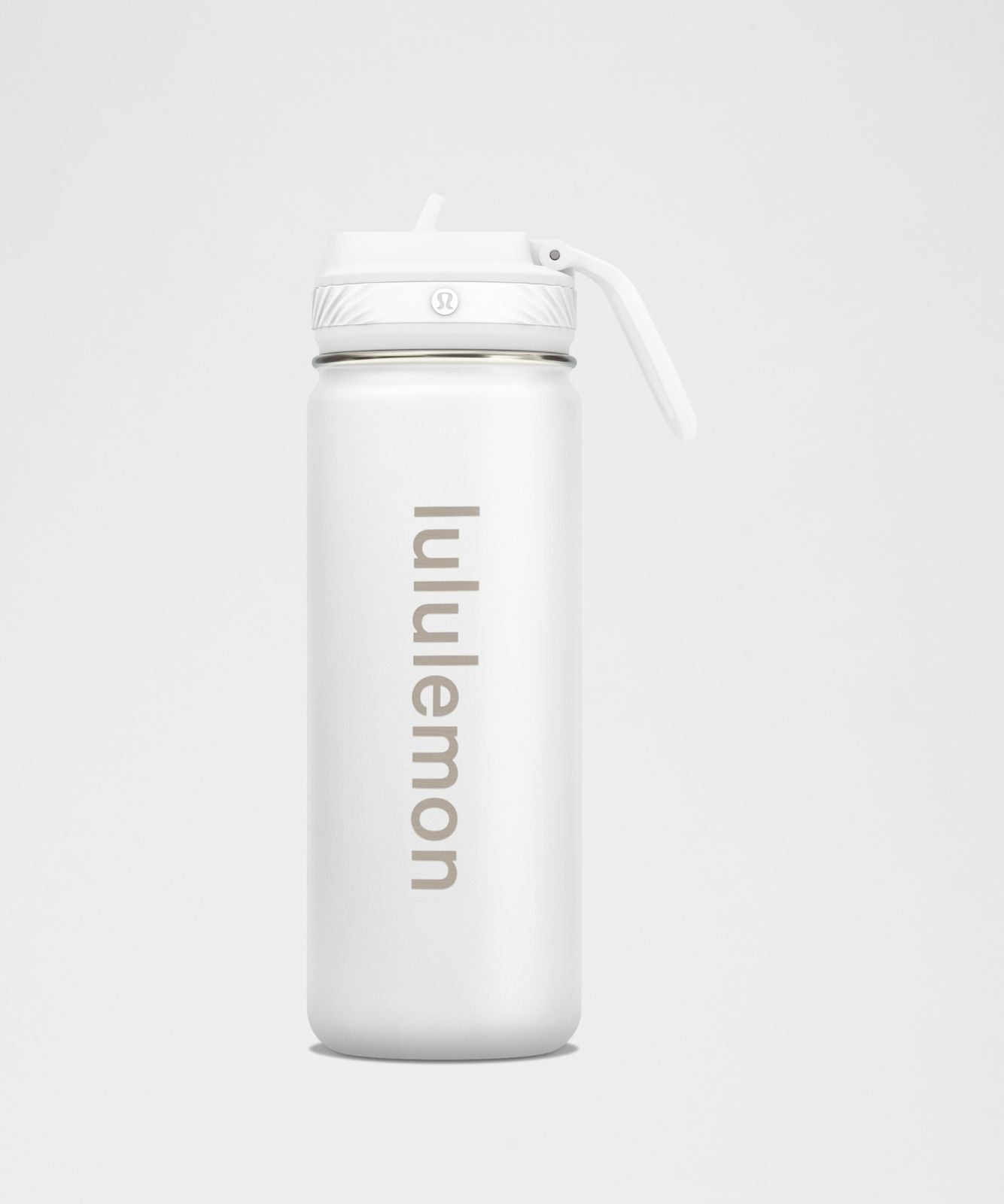 Back to Life Sport Bottle 18oz *Straw Lid White