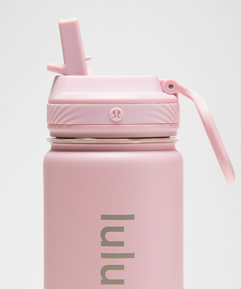 Back to Life Sport Bottle 18oz *Straw Lid Blissful Pink