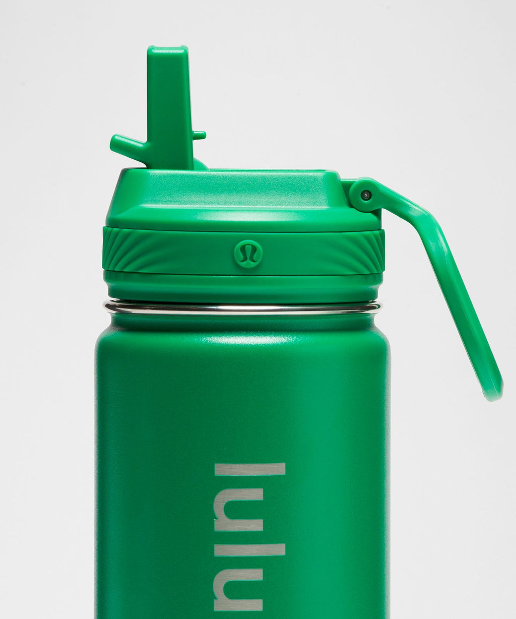 Back to Life Sport Bottle 18oz *Straw Lid Raceway Green