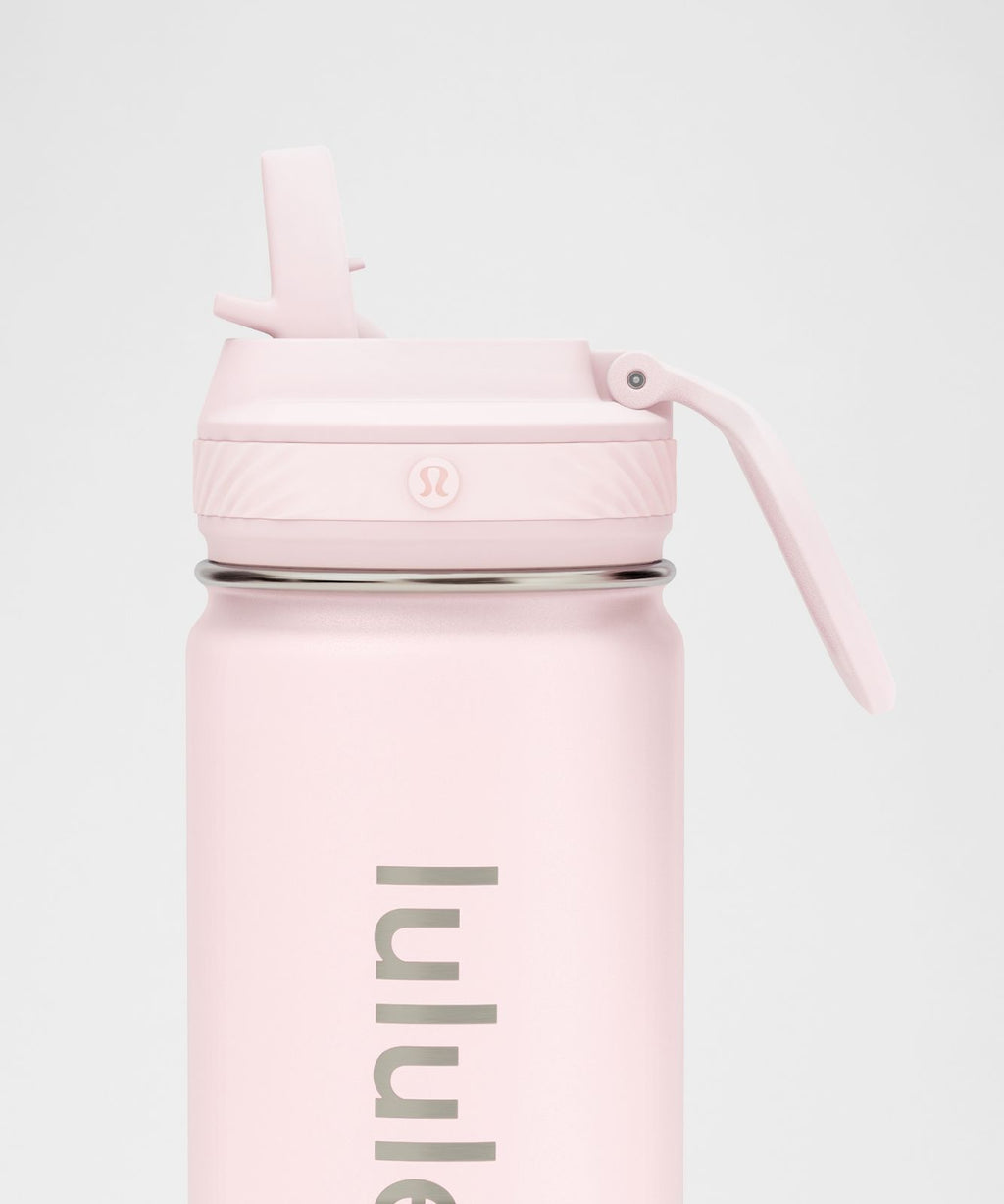 Back to Life Sport Bottle 18oz *Straw Lid Pink Pearl