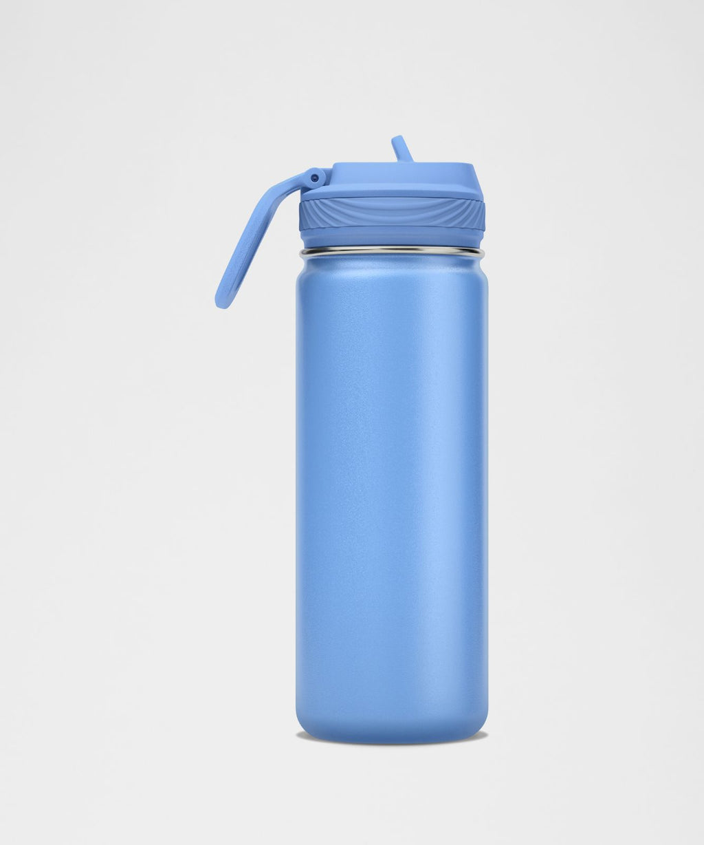 Back to Life Sport Bottle 18oz *Straw Lid Prep Blue