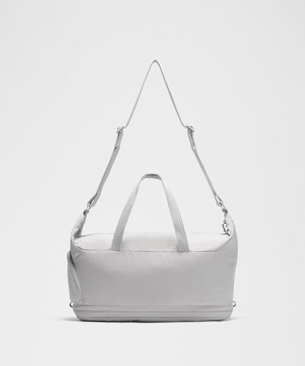 3-in-1 Gym Duffle Bag 30L Silver Drop