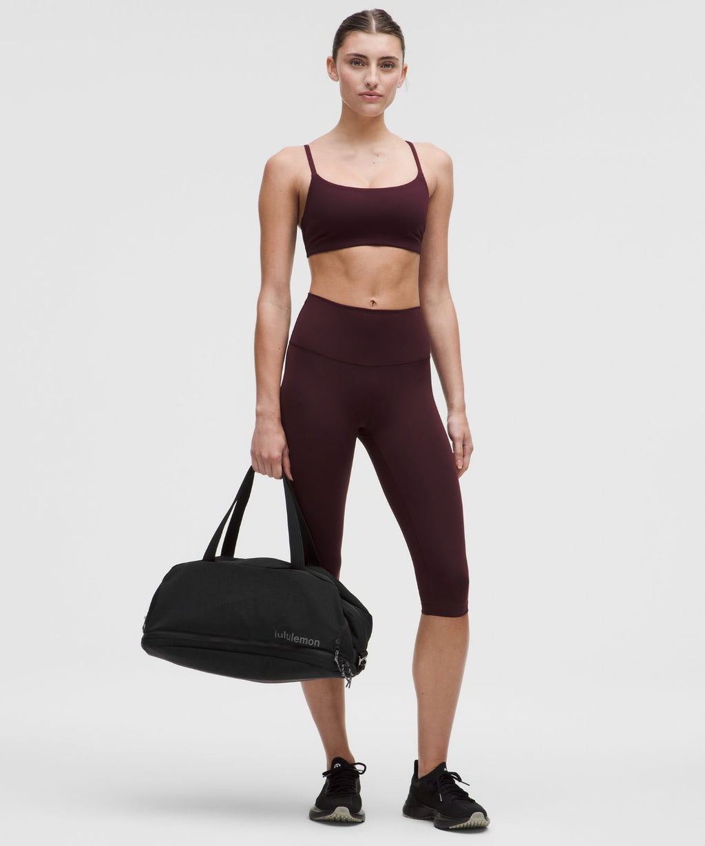 3-in-1 Gym Duffle Bag 30L Black/Graphite Grey