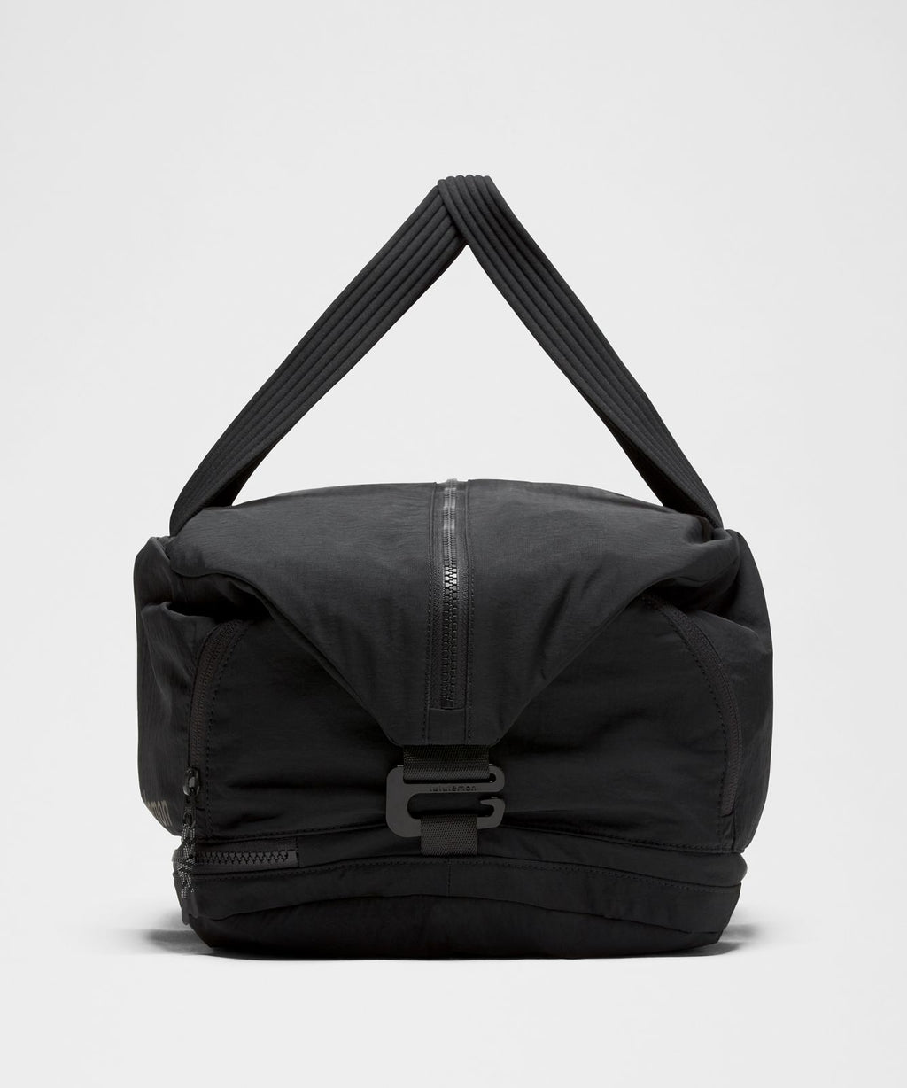 3-in-1 Gym Duffle Bag 30L Black/Graphite Grey