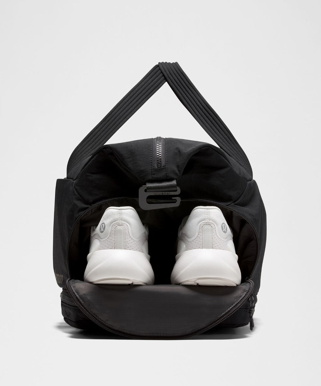 3-in-1 Gym Duffle Bag 30L Black/Graphite Grey