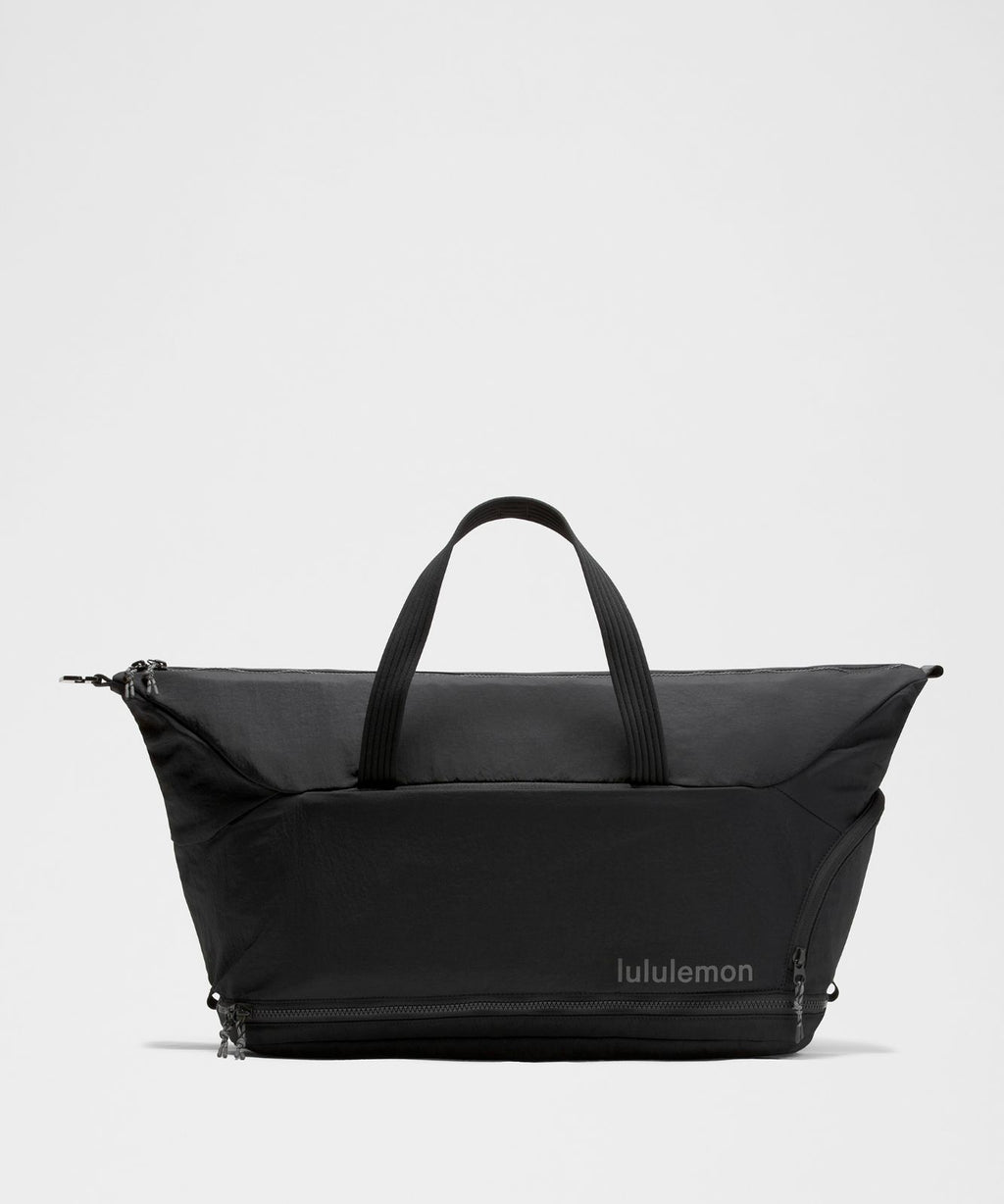 3-in-1 Gym Duffle Bag 30L Black/Graphite Grey