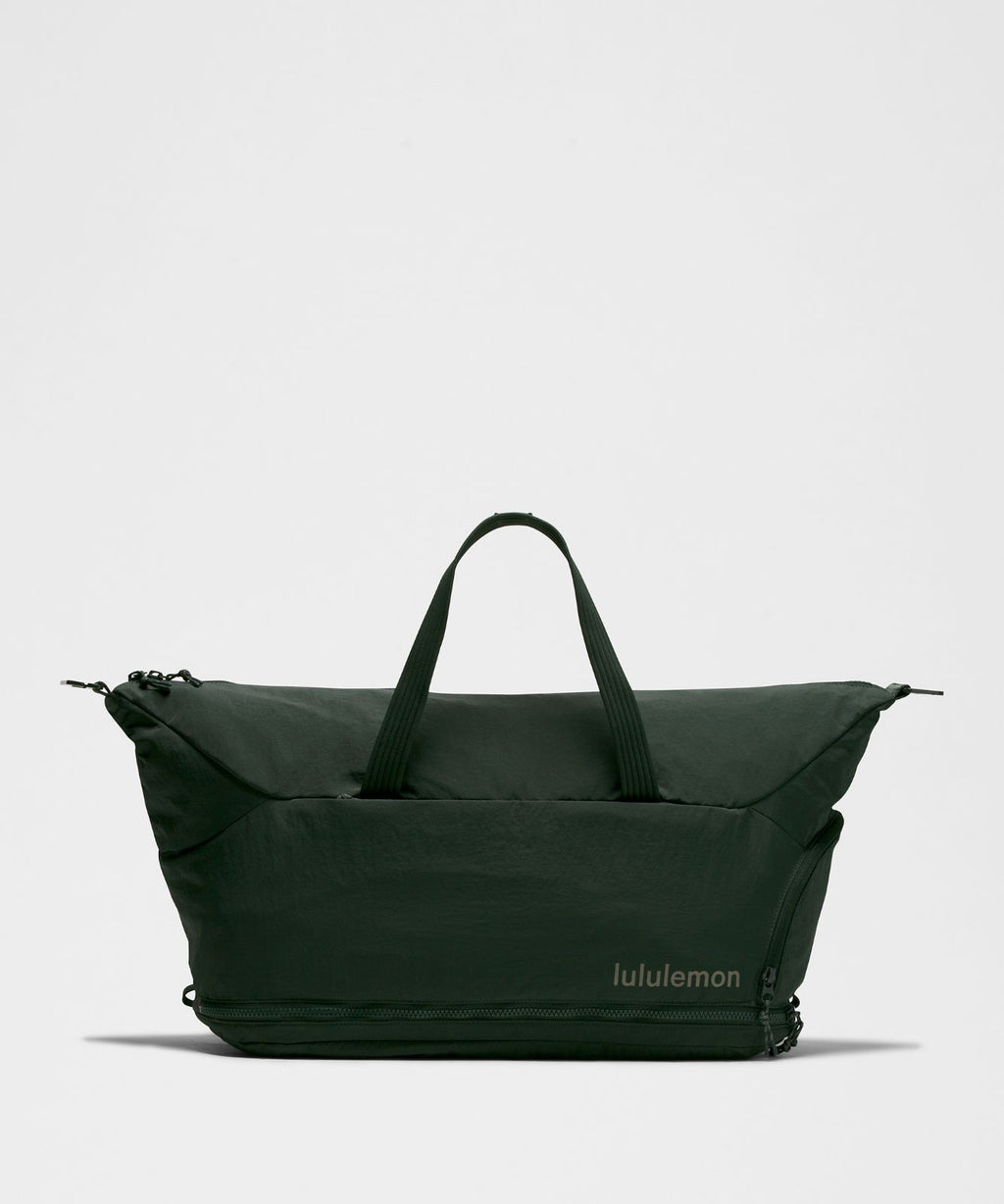 3-in-1 Gym Duffle Bag 30L Rainforest Green