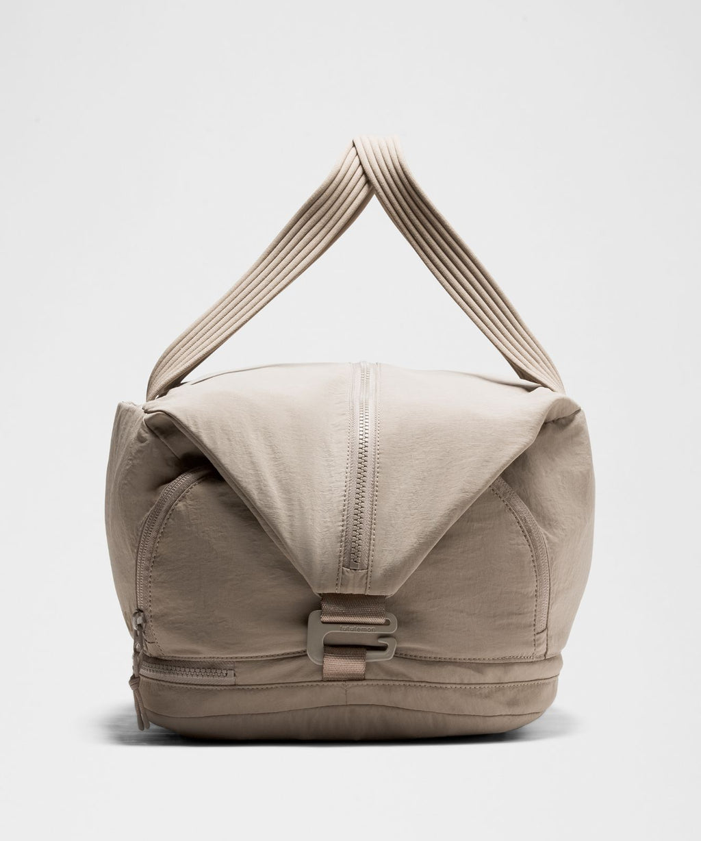 3-in-1 Gym Duffle Bag 30L Warm Ash Grey