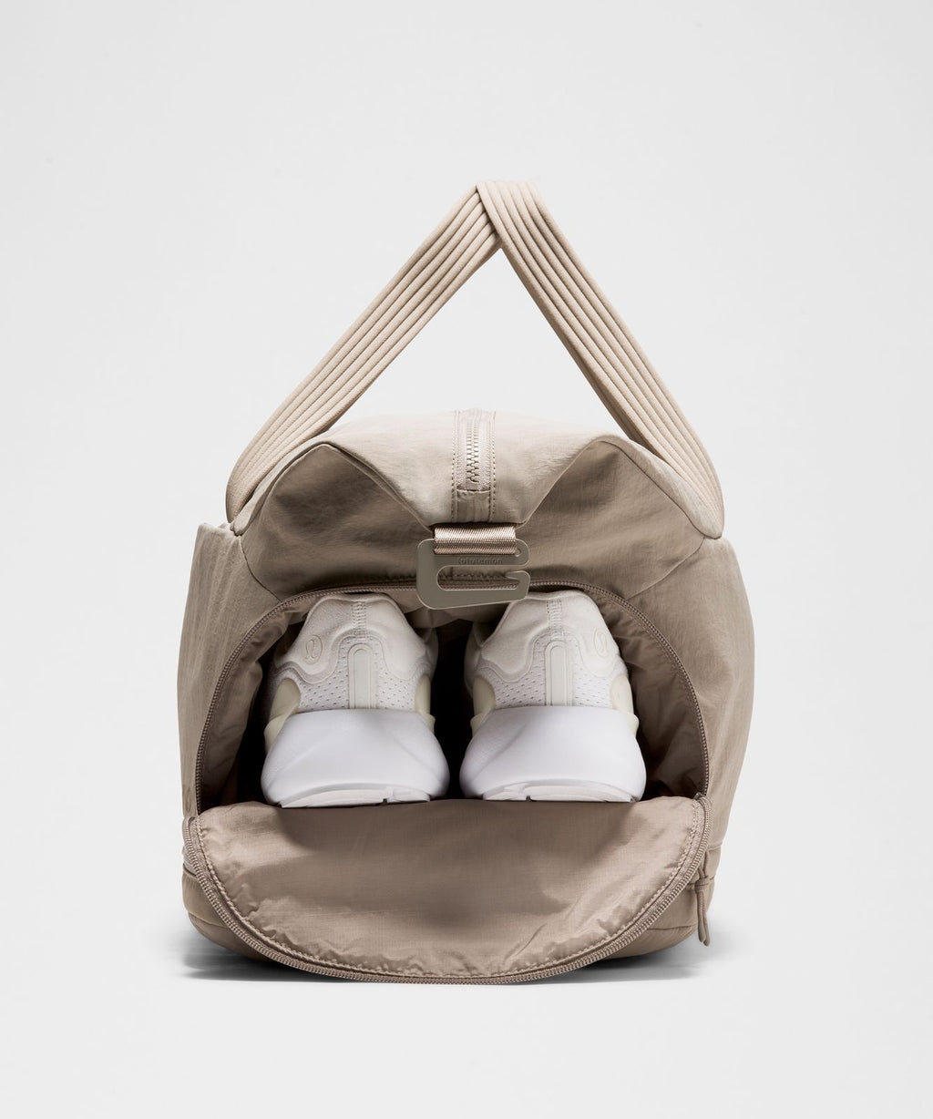 3-in-1 Gym Duffle Bag 30L Warm Ash Grey