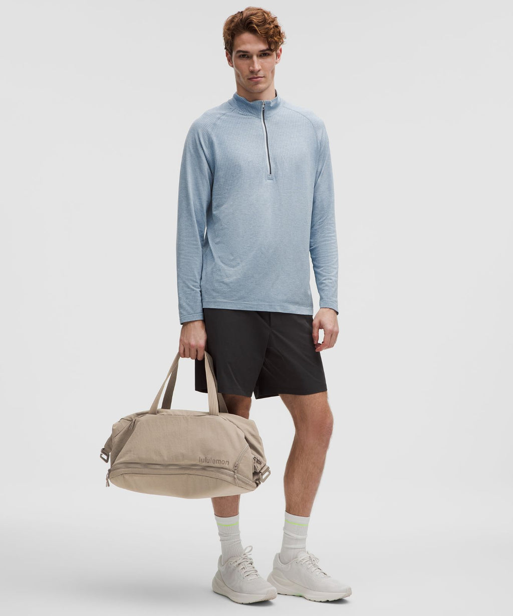3-in-1 Gym Duffle Bag 30L Warm Ash Grey