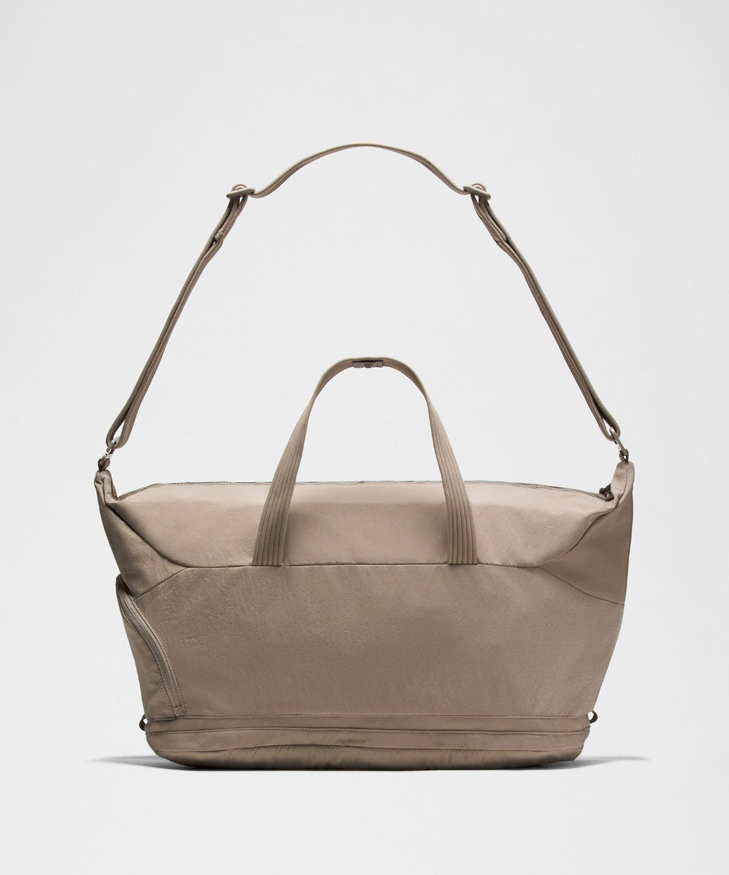 3-in-1 Gym Duffle Bag 30L Warm Ash Grey/Sheer Oak